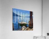 Morcote Switzerland  Impression acrylique