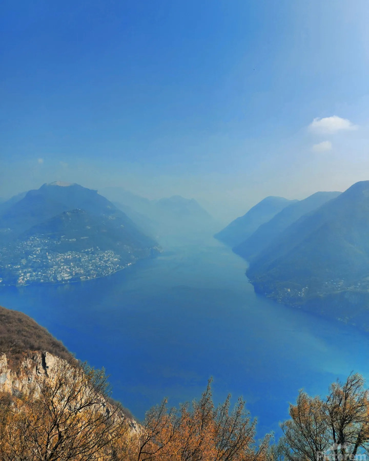 Lago de Lugano Switzerland   Print