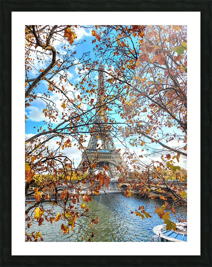 Paris in Autumn  Impression encadrée