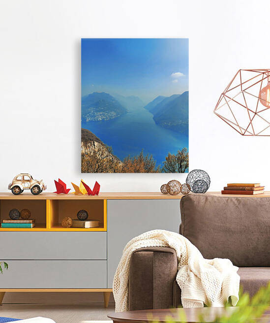 Lago de Lugano Switzerland  by Alberto Varela